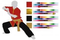 Personalized Uniform, Top, Pants, Belt (wushu, taiji, shaolin, wudang)