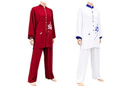 Tenue Taiji Bleu dégradé, 160-170