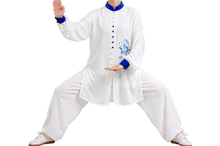 Tenue Taiji Bleu dégradé, 160-170