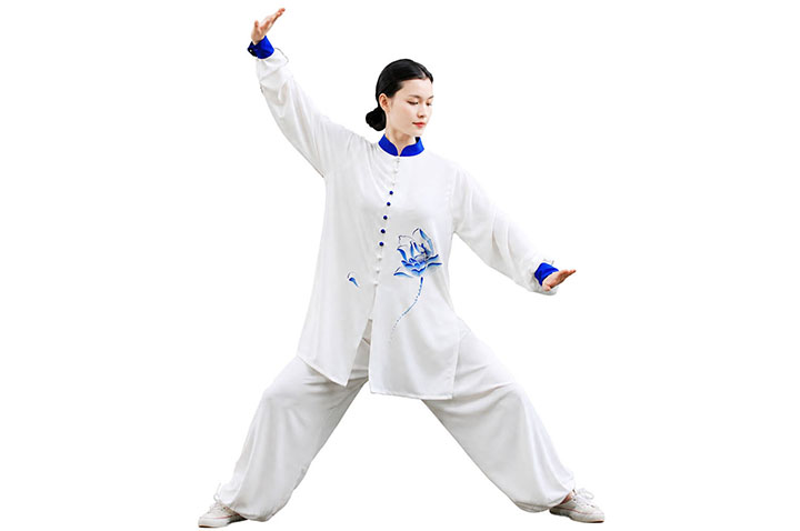 Tenue Taiji Bleu dégradé, 160-170