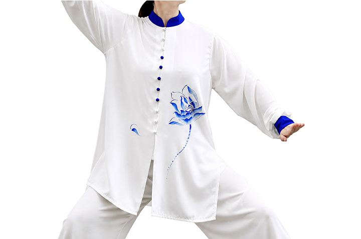 Tenue Taiji Bleu dégradé, 160-170