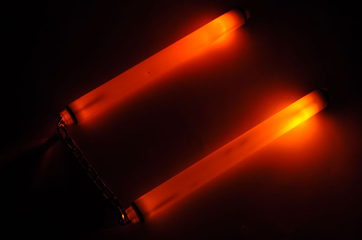 Nunchaku, Luminoso - PVC & Corrente