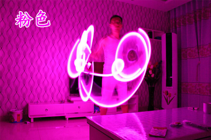 Nunchaku, Luminous - PVC & Chain
