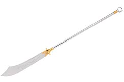 Dismantable Dragon Pu Dao Halberd, Wooden shaft - Rigid