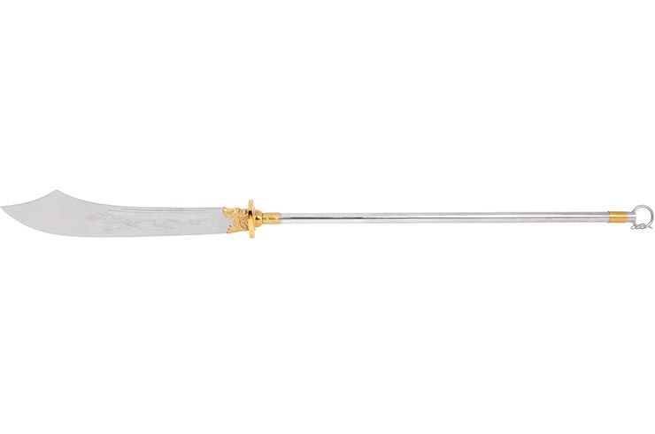 Dismantable Dragon Pu Dao Halberd, Wooden shaft - Rigid