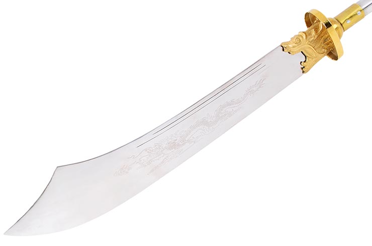 Dismantable Dragon Pu Dao Halberd, Wooden shaft - Rigid