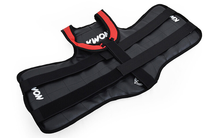 Placa frontal Sanda - Reversível noir/rouge, Kwon