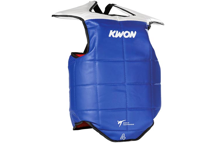 Reversible Taekwondo Chest Protection WTF, Kwon