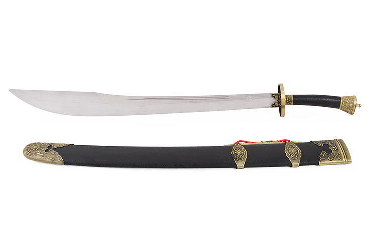 Traditional Jiangshi Broadsword, Wushu & Taiji - Semi Flexible