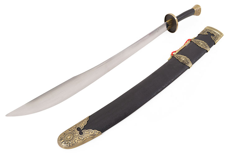 Traditional Jiangshi Broadsword, Wushu & Taiji - Semi Flexible