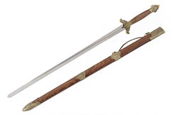 Chenlian Straightsword, Stainless Steel - Semi Flexible