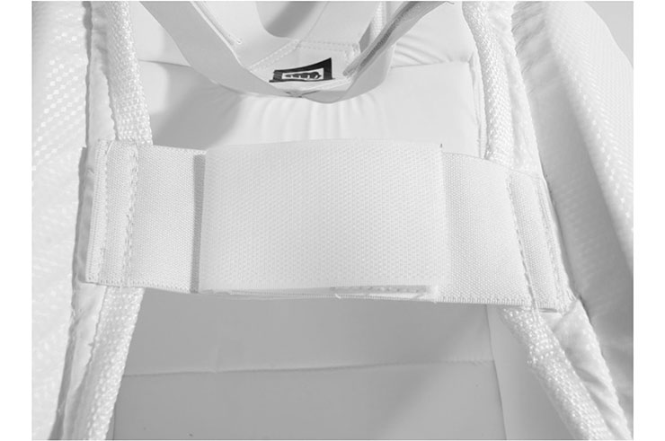 Karate chest protection, WKF Approved - White, Kwon