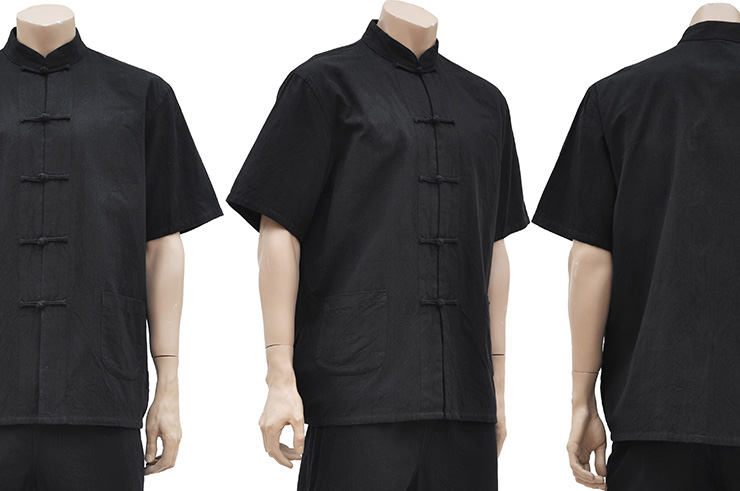 Traditional Set «Tangzhuang», Short Sleeves, Cotton