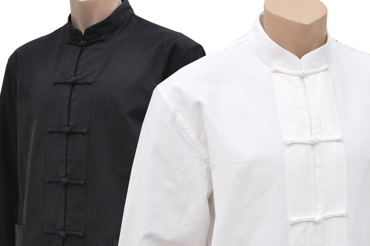 Vestido Tradicional «Tangzhuang» Mangas Longo, Algodão