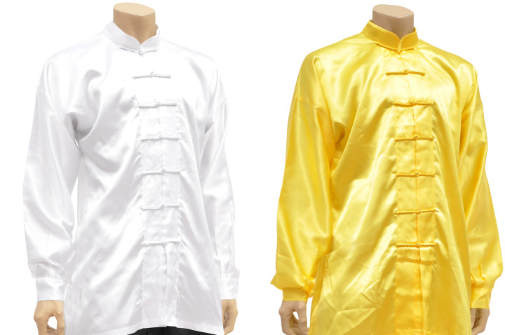 Camisa Tai Chi, Satén