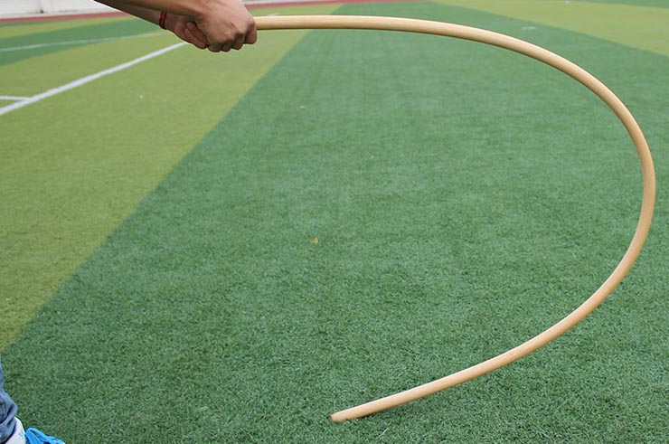 Pau reto, Rattan polido