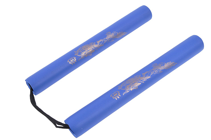 Nunchaku Dragão, Espuma & Corda - Tamanho pequeno