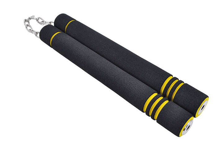 Nunchaku, com peso - Espuma e corrente