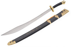 Traditional Broadsword, Stainless Steel - Rigid