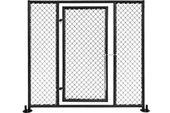 Painel de Gaiola MMA, Com porta - NineStars