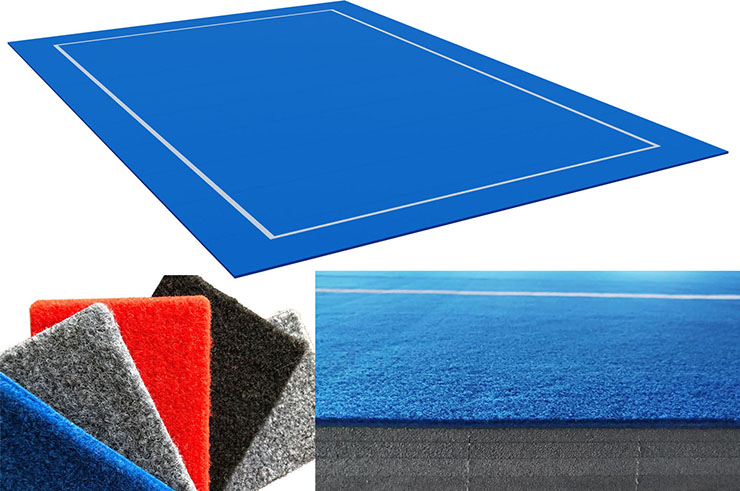 Tapis de Wushu Moderne - Tatami déroulable, revêtement tapis