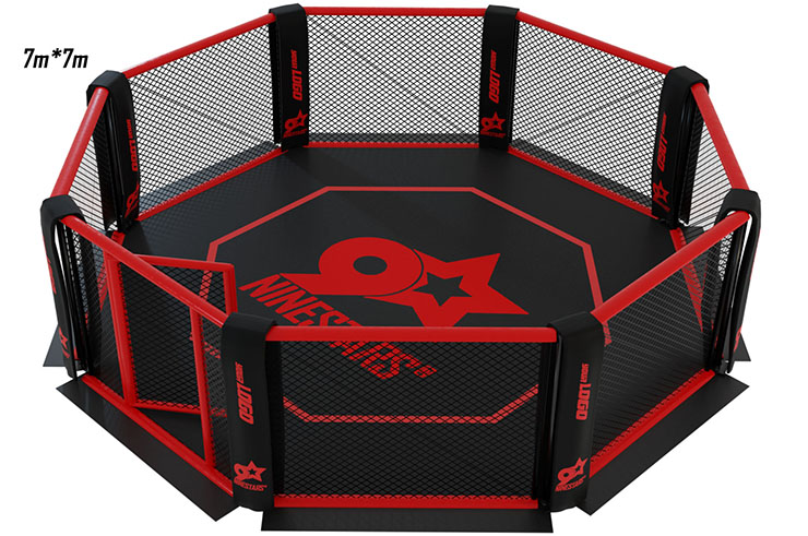 MMA Cage (customizable) - with floor, NineStars