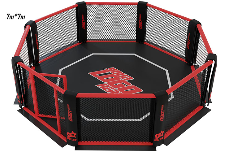MMA Cage (customizable) - with floor, NineStars