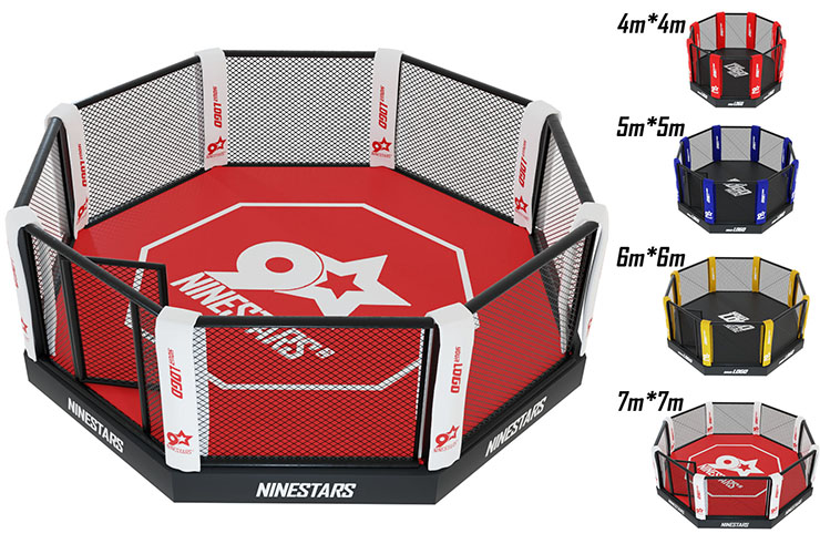 MMA Cage (customizable) - on platform, NineStars