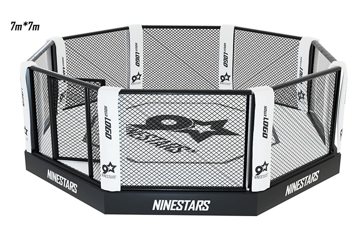 MMA Cage (customizable) - on platform, NineStars