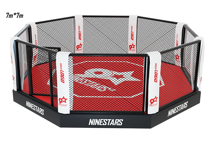 Cage MMA (personnalisable) - sur plateforme, NineStars