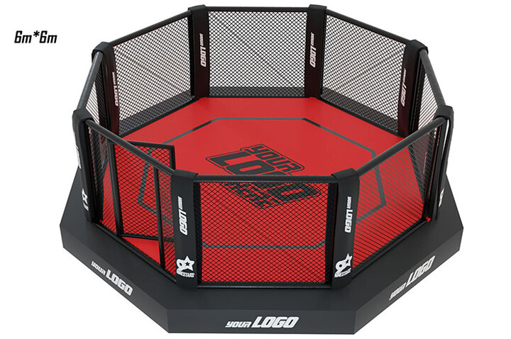 MMA Cage, with platform & sidewalk - 100% Customazied, NineStars