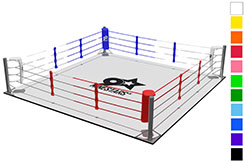 Ring de boxeo (personalizable) - con Suelo completo