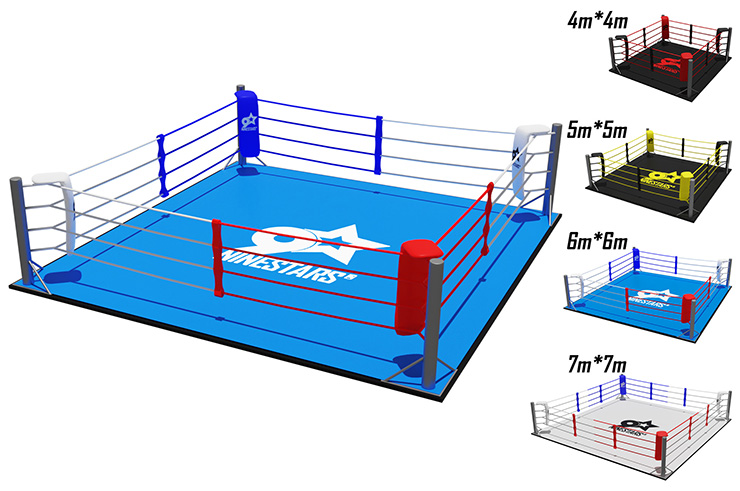 Ring de boxeo (personalizable) - con Suelo completo