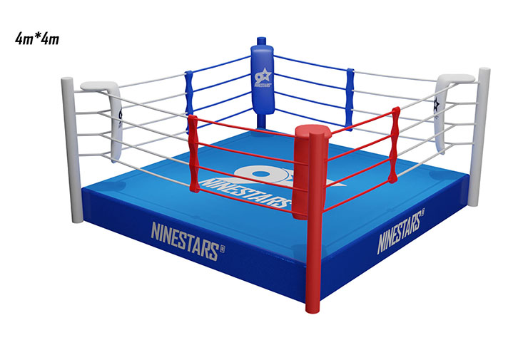 Ring de Boxe, avec plateforme - 100% Personnalisable, NineStars