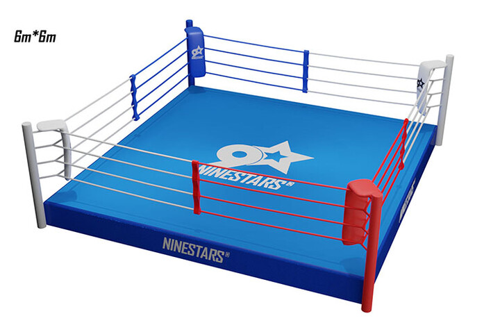 Ring de Boxe, avec plateforme - 100% Personnalisable, NineStars
