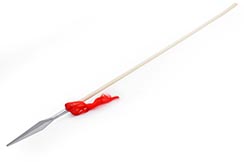 Traditional Kung Fu Spear - hollowed spear head