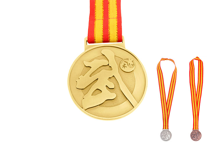 Medalla de Competicion - Wushu