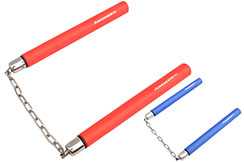 Nunchaku, Kansa Couleur - Mousse/Bois & Chaine