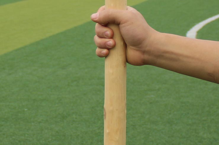 Wing Chun Pole 300cm (Dragon Pole) - Wax Wood