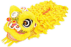 Lion Dance Costume, Southern Style - Yellow & Gold