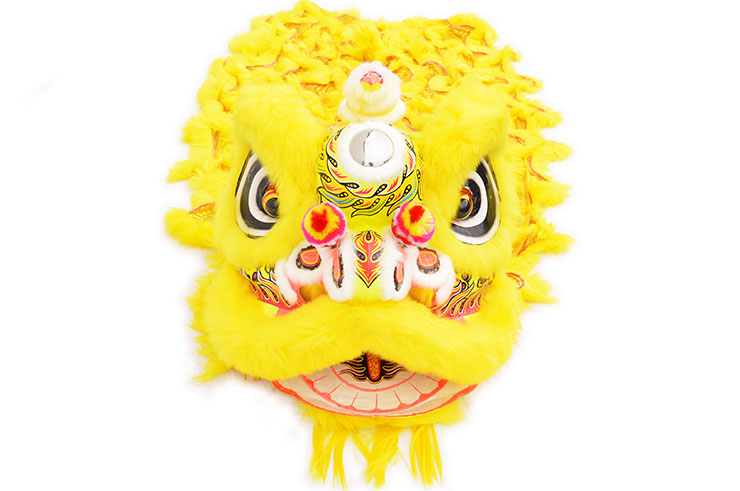 Lion Dance Costume, Southern Style - Yellow & Gold