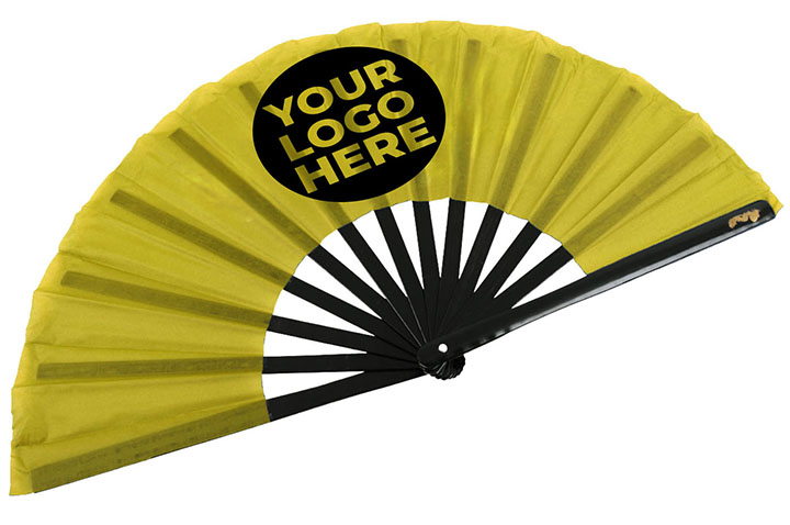 Tai Chi (Tai Ji Shan) Bamboo fan, 100% Customizable