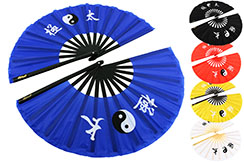 Double Tai Chi Fan (Tai Ji Shan), Yin-Yang