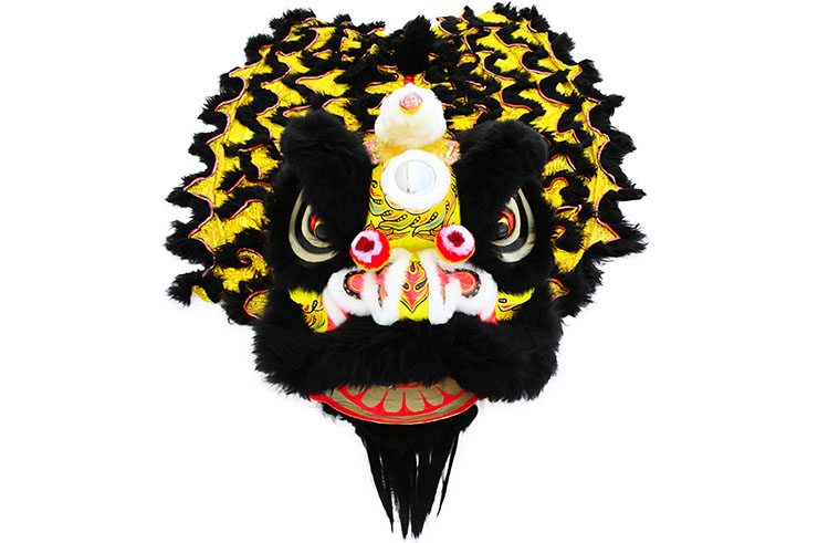 Lion Dance Costume, Southern Style - Black & Gold