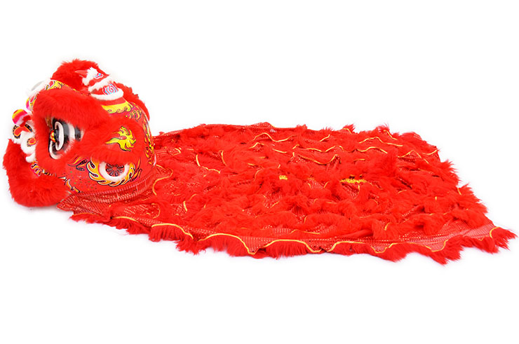 Lion Dance Costume, Southern Style - Red