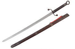 Tai Ji Traditional Broadsword Yang Style (Upper Range, Black) - Rigid