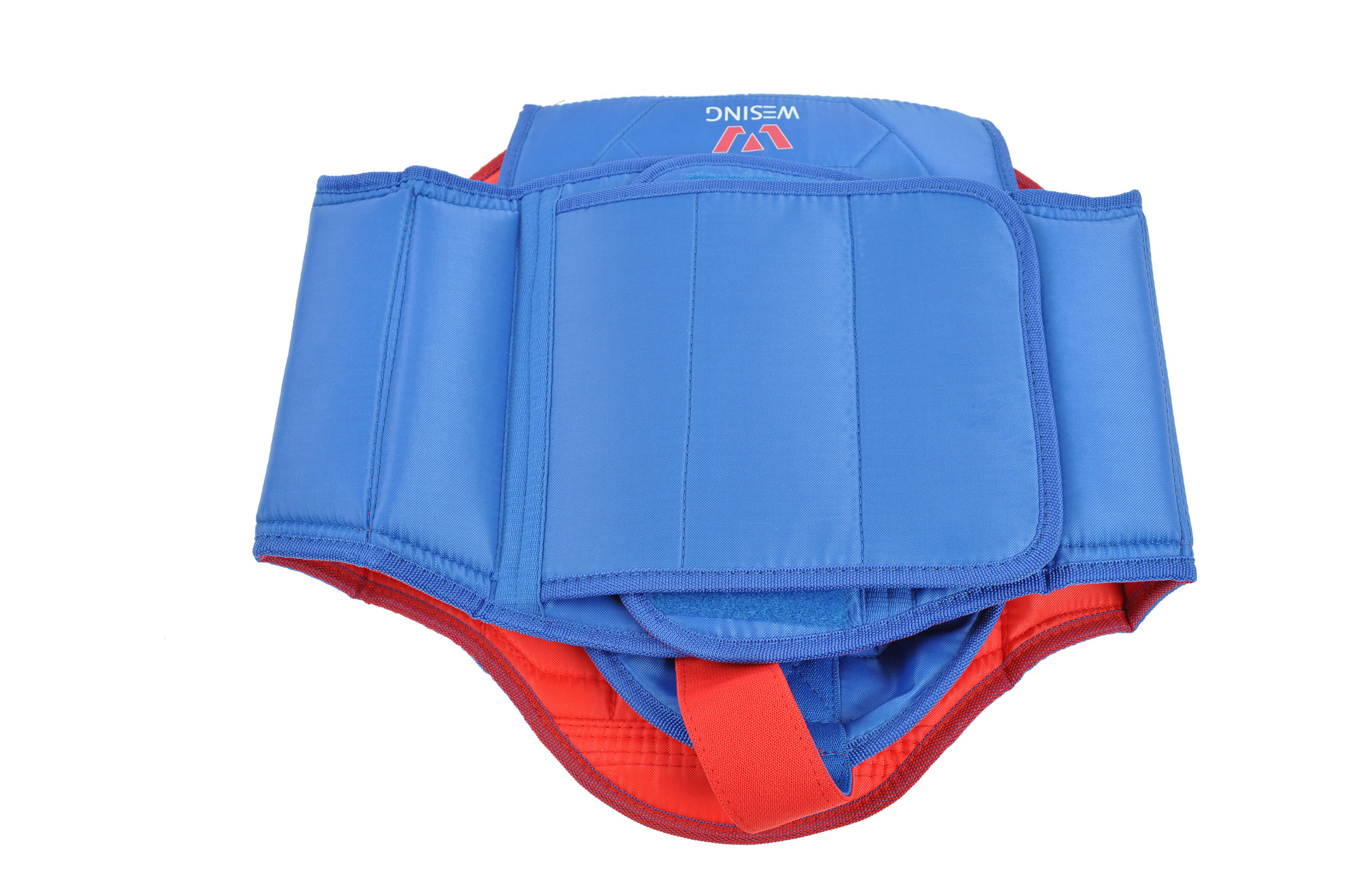 METAL BOXE Metal Boxe MB144T - Plastron réversible blue/red