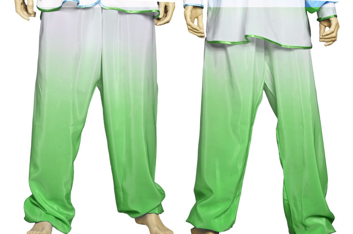 Traje Tai Chi, Gradiente Bicolor