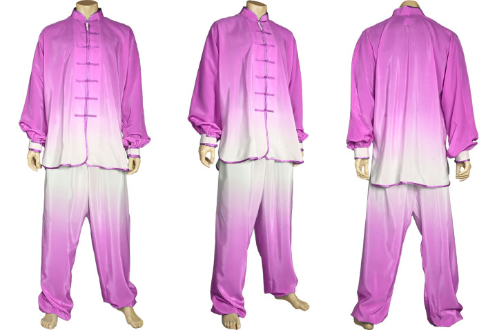 Traje Tai Chi, Gradiente Bicolor