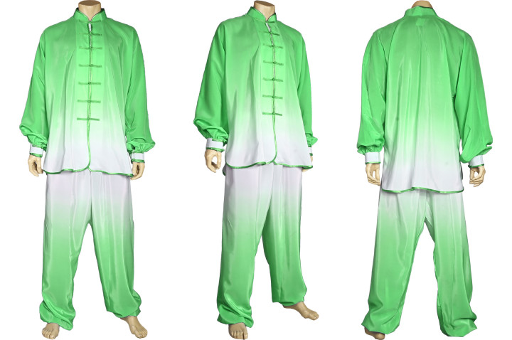 Traje Tai Chi, Gradiente Bicolor